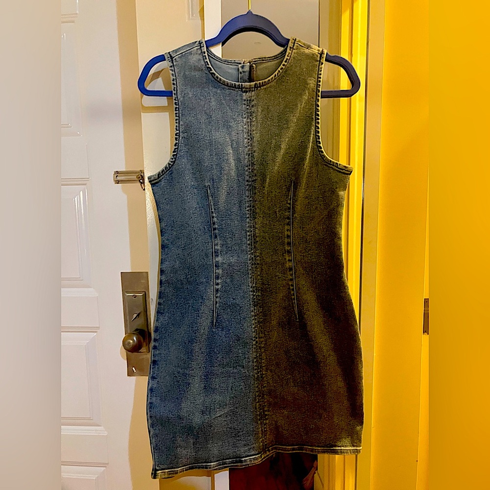 Denim Dress - brand new without tags/labels, size M